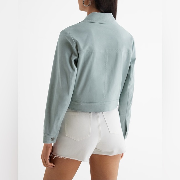 NEW YEARS SPECIAL: Express Twill Cropped Jacket - Picture 3 of 3